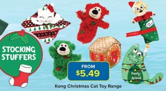 PetO Kong Christmas Cat Toy Range offer