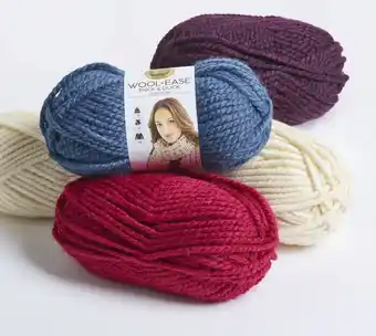 Spotlight 50% off Lion Brand Wool Ease Thick & Quick, 170g offer