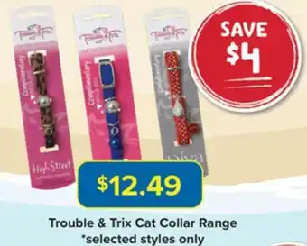 Trouble & Trix Cat Collar Range