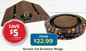 PetO Scream Cat Scratcher Range offer