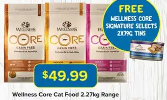 PetO Wellness Core Cat Food 2.27Kg Range offer
