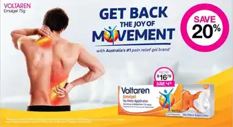 Priceline Voltaren Emulgel 75g offer