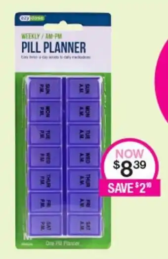 Ezy Dose Pill Planner