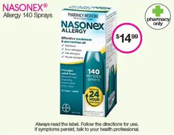 Priceline Nasonex Allergy Sprays offer