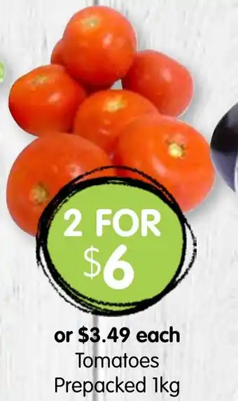 Spudshed Tomatoes prepacked offer