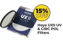 Teds Cameras Hoya UXII UV & CIRC POL Filters offer