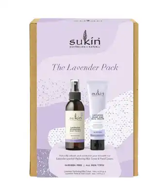Good Price Pharmacy Sukin the lavender pack gift set offer