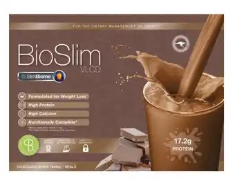 Good Price Pharmacy Bioslim vlcd chocolate shake 46g 18 pack offer