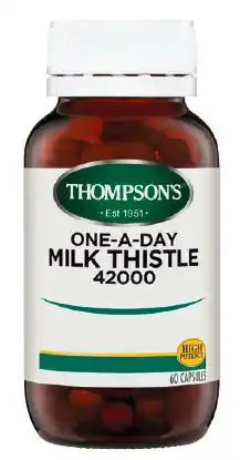 Good Price Pharmacy Thompson’s one-a-day milk thistle 42000 60 capsules offer