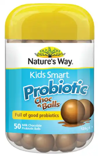 Good Price Pharmacy Nature’s way kids smart probiotic choc balls 50 pack offer