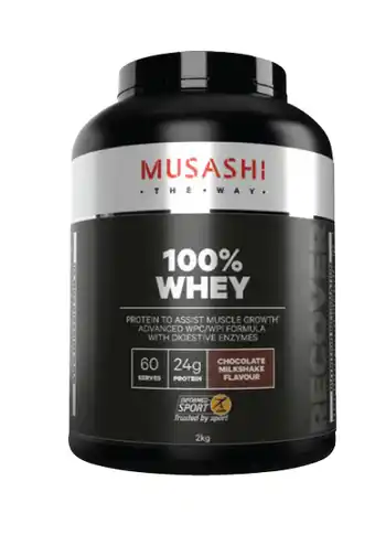 Good Price Pharmacy Musashi 100% whey chocolate 2kg offer