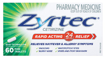 Good Price Pharmacy Zyrtec 60 tablets offer