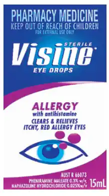 Good Price Pharmacy Visine allergy eye drops 15ml offer