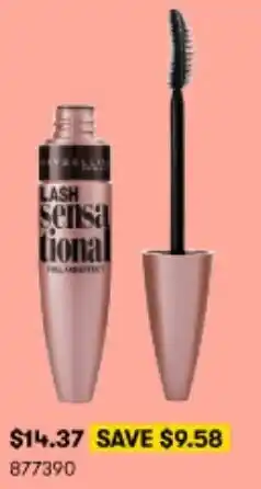 BIG W Maybelline Eyelash Sensational offer
