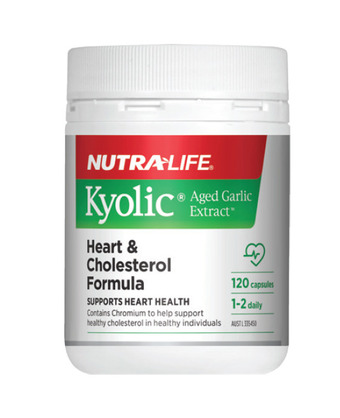 Good Price Pharmacy Nutra-life kyolic heart & cholesterol formula 120 capsules offer