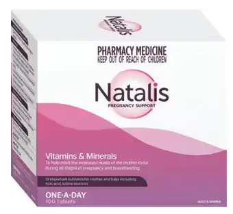 Good Price Pharmacy Natalis pregnancy supplement 100 tablets offer