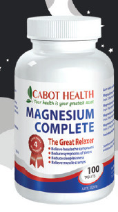 Cabot health magnesium complete 100 tablets