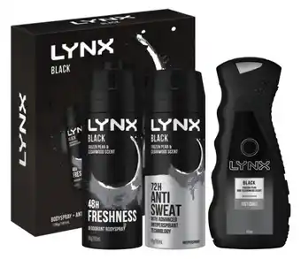 Good Price Pharmacy Lynx black trio gift set offer
