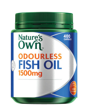 Good Price Pharmacy Nature's own odourless fish oil 1500mg 400 capsules offer