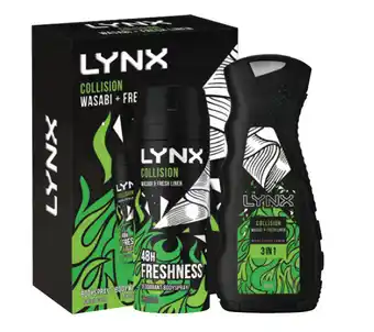 Good Price Pharmacy Lynx wasabi & linen duo gift set offer