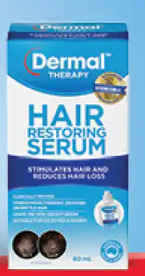 Good Price Pharmacy Dermal therapy hair restoring serum 60ml offer