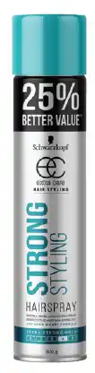 Good Price Pharmacy Schwarzkopf extra care strong styling hold hairspray 500g offer