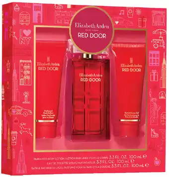 Good Price Pharmacy Elizabeth arden red door 100ml 3 piece gift set offer