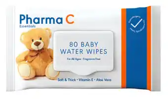 Good Price Pharmacy Pharma c baby water wipes 80 pack offer