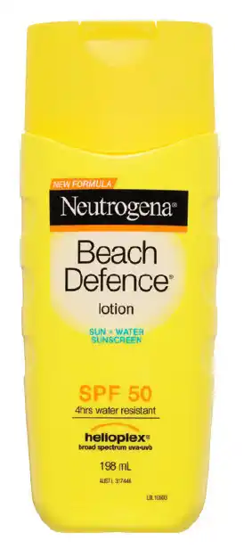 Neutrogena spf50+ beach defence 198ml
