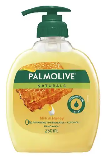 Good Price Pharmacy Palmolive liquid hand wash milk & honey 250ml offer