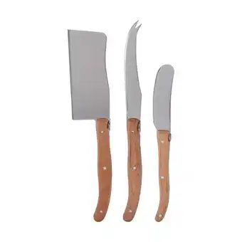 3 piece heritage cheese knife set