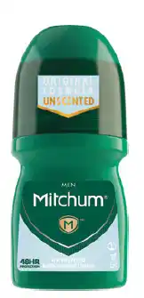 Good Price Pharmacy Mitchum men antiperspirant deodorant unscented roll on 50ml offer