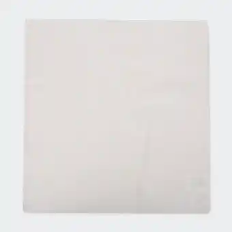 Set of 2 gold look metallic cotton napkins