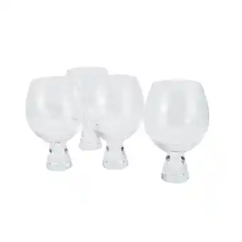 Kmart Set of 4 gin and cocktail glasses 650ml offer