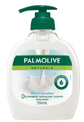Good Price Pharmacy Palmolive liquid hand wash mild & sensitive 250ml offer