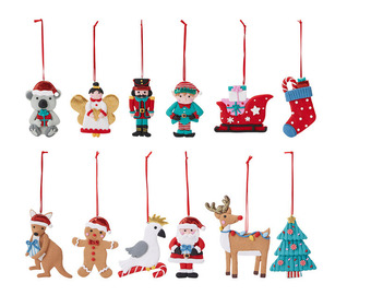 Kmart Assorted claydough ornament offer