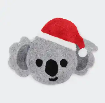 Koala bath mat