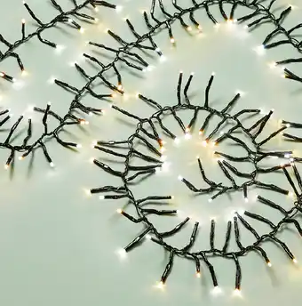 Kmart Low voltage 300 white cluster lights offer