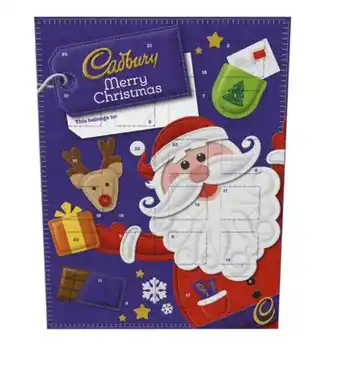 Kmart Cadbury advent calendar 90g offer