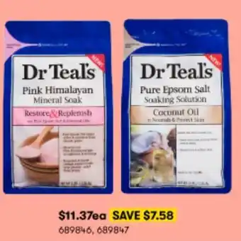 BIG W Sr Teals Pink Himalayan Mineral Soak / Pure Epsom Salt offer