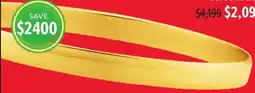 Shiels 9ct solid gold offer