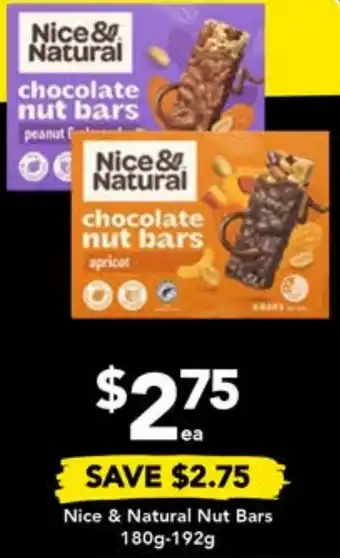 Drakes Nice & Natural Nut Bars offer