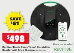 Harvey Norman Revitive 'Medic Coach' Smart Circulation Booster with Knee Therapy offer