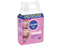 Coles Curash Baby Wipes Fragrance Free 240 Pack offer
