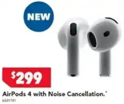 AirPods 4 with Noise Cancellation