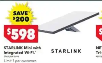 Harvey Norman STARLINK Mini with Integrated Wi-Fi offer