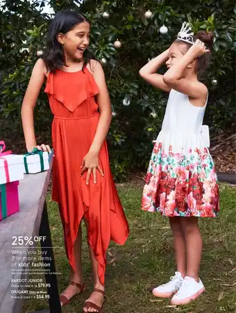 Myer Origami Dress Sizes 1-8 offer