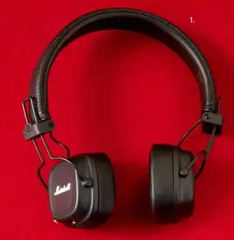 Marshall Major IV Bluetooth Headphones In Black