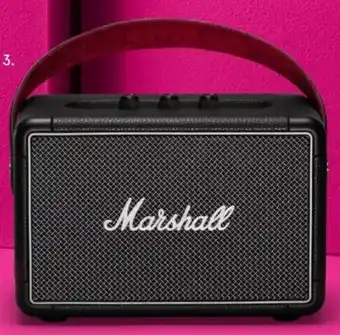 Marshall Kilburn II Portable Bluetooth Speaker In Black