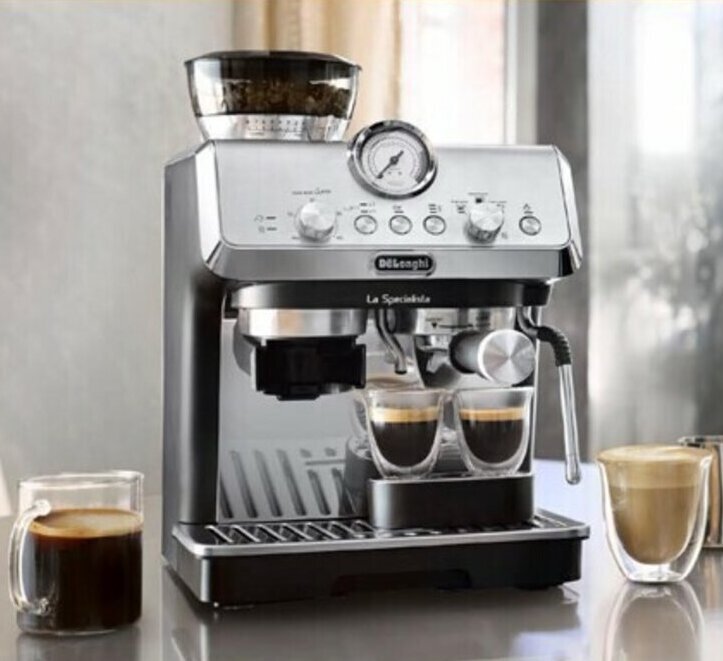 Delonghi La Specialista Arte Manual Pump Coffee Machine offer at Myer